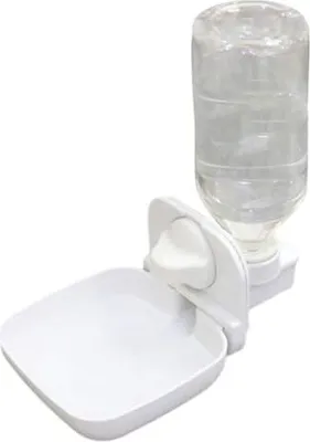 Produktbild von Frcolor 1 x Automatische Feeder Wasserflasche Plastikkrug Vögel weiß