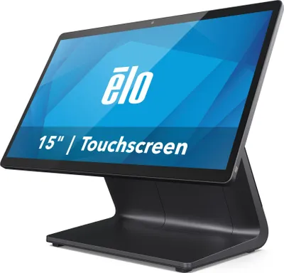 Produktbild von Elo Touch Solutions E984275, 39,6 cm (15.6"), 1920 x 1080 Pixel, LCD, 255 cd/m², Projizierts Kapazitivsystem, 1000:1