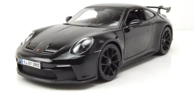 Produktbild von Maisto 31458SW Porsche 911 GT3 2023 schwarz 1:18