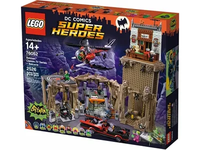 Zdjęcie produktu dla LEGO DC Comics Super Heroes Batman Classic TV Series – Batcave, Zestaw do budowania, 14 lat(a), 2526 szt.
