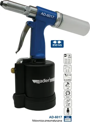Zdjęcie produktu dla Adler Nitownica Pneumatyczna Ad-6017