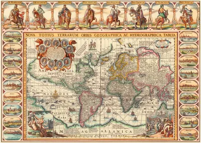 Image de Dino Carte du monde antique - 2000 pièces