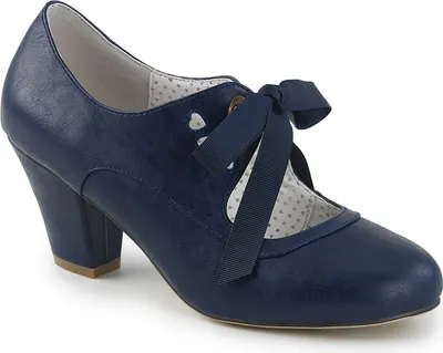 Produktbild von WIGGLE-32 Damen Pumps von Pin Up Couture, Dunkelblau  , EU 39, US 9