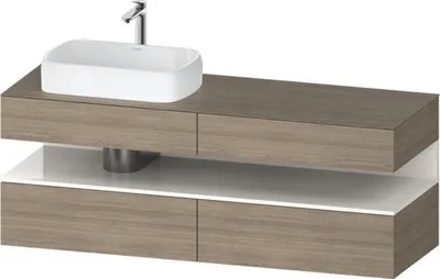 Produktbild von Duravit QA4777022350000 QAT KWTU WH Eck 1600x550x600 Ei Tra