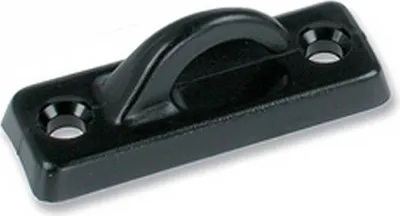 Produktbild von Wandhaken Kunststoff 10 Stück Persenninghaken, Laschhaken Schwarz