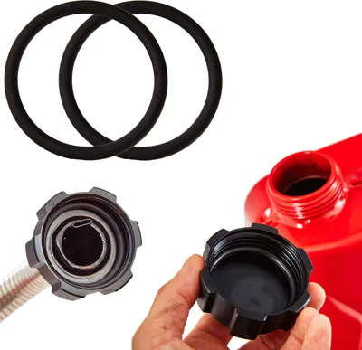 Produktbild von Oxid7® by BW 2x Ersatzdichtung für Ausgießer für Kraftstoffkanister Metall Benzinkanister mit Schraubverschluss - 2 Stück - Europe