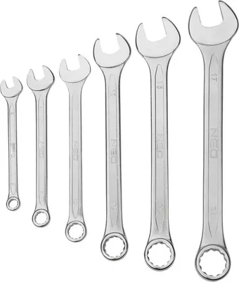 Produktbild von NEO TOOLS Ring-Maulschlüssel 09-752 Chrom-Vanadium-Stahl