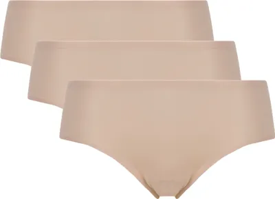 Produktbild von Chantelle Damen Shorty 3er Pack - SoftStretch, nahtlos, unsichtbar, Einheitsgröße Nude 36-44