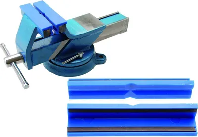 Produktbild von BGS 3046 Schraubstock-Schutzbacken, Kunststoff, 125 mm, 2-tlg.