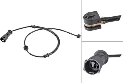 Produktbild von A.B.S. 39604 Warnkontakt Bremsbelagverschleiß 685mm für OPEL Vectra C Caravan (Z02) Vectra C Limousine (Z02) Signum CC (Z03) Vectra C CC (Z02)