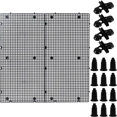 Immagine prodotto di Pannelli divisori per acquari, 2 pezzi, 15 x 30 cm, in plastica, per l'acquascaping