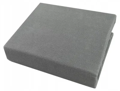 Produktbild von Olka Frottee Spannbettlaken Kinderbett Grau 60x120 cm