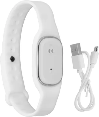 Productafbeelding van Sonische Elektronische Muggenwerende Armband USB Oplaadbaar voor Buitenactiviteiten