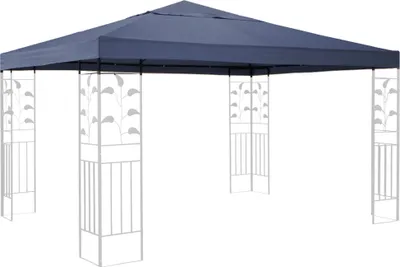 Produktbild von Ersatzdach für Blätter Pavillon 3x3m Pavillondach Grau Ersatzbezug