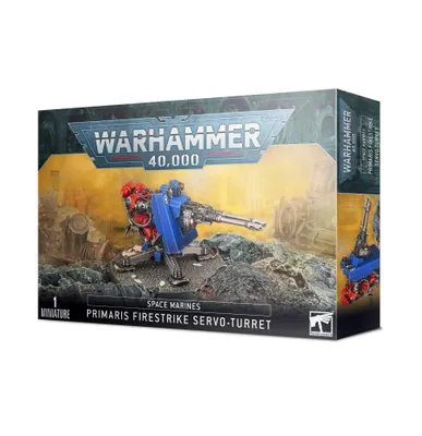 Produktbild von Games Workshop Feuerschlag-Servoturm der Primaris, Sammelfigur