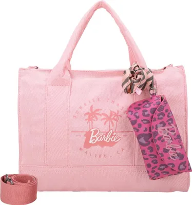 Produktbild von Fritzi aus Preußen Schultertasche Umhängetasche Malibu Denim Limited Barbie Tote Bag Sweet Rose rosa