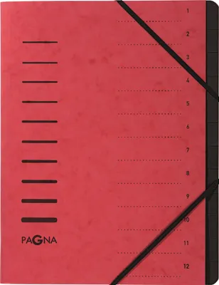 Obrázek produktu pro Pagna 40059-01 - A4 - Červená - Na výšku - 245 mm - 5 mm - 320 mm