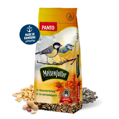 Produktbild von PANTO Meisenfutter – 20 kg energiereiche Körnermischung mit Erdnüssen & Kernen