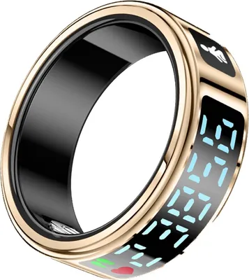 Image de Bague intelligente avec écran, taille XL