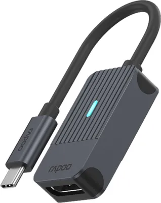 Immagine prodotto di Adattatore USB-C Rapoo grigio da USB-C a DisplayPort