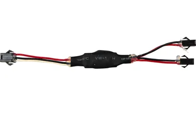 Produktbild von Fahrrad Y-Kabel 1x3-polig zu 2x2-polig E-Bike 145 mm Beleuchtung