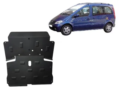 Obrázok produktu pre Ochrana spodnej časti motora a prevodovky z ocele pre Mercedes Vaneo W414