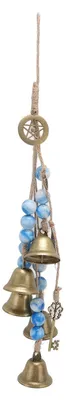 Productafbeelding van Hanging Bell Decoration voor Deurknop, Metaal en Hout Bel Hangdecoratie