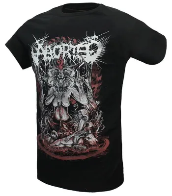 Obrázek produktu pro Tričko Aborted Baphomet – Brutal Death Metal Merchandise – velikost S