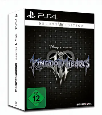Produktbild von Kingdom Hearts III Deluxe Edition (PlayStation PS4) (USK)