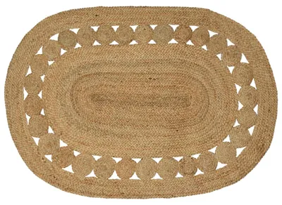 Zdjęcie produktu dla vidaXL Dywanik 100 x 152 cm z juty