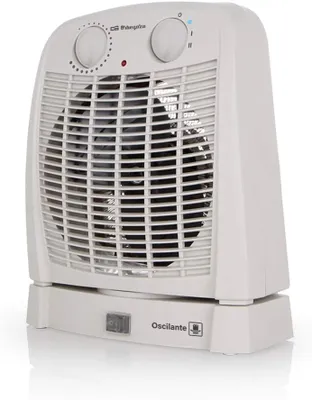 Produktbild von Orbegozo FH 7001, Elektrischer Raumheizlüfter, IP21, Drinnen, Tisch/Bank, Flur, Tisch, Grau, Tasten, Drehregler