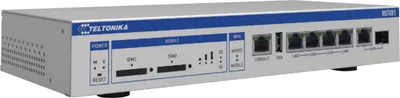 Obrázek produktu pro Teltonika RUTXR1, Router, Šedá, Ocel, Data, Výkon, Síla signálu, Status, WAN, Gigabit Ethernet, 10,100,1000 Mbit/s