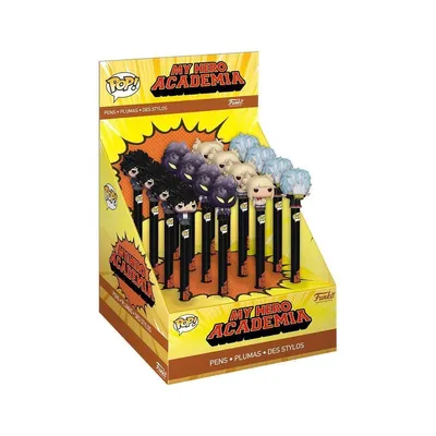 Produktbild von Funko My Hero Academia POP! Homewares Kugelschreiber mit Topper Hideout Display (16)
