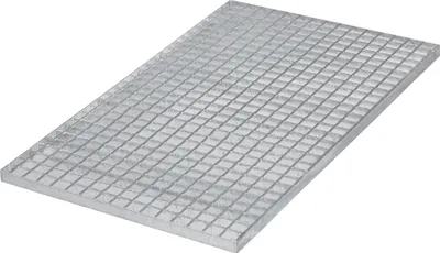 Produktbild von Gitterroste 700x1000mm verzinkt | 30x2 mm | Maschenweite 34x38 | Fußabstreifer | Pressrost