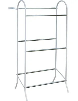Produktbild von SCHULTE Regalwelt Getränkekistenregal für bis zu 4 Kisten, 118x61x41 cm (HxBxT), Traglast pro Ebene 40 kg, silber, Getränkeregal, Bierkistenregal