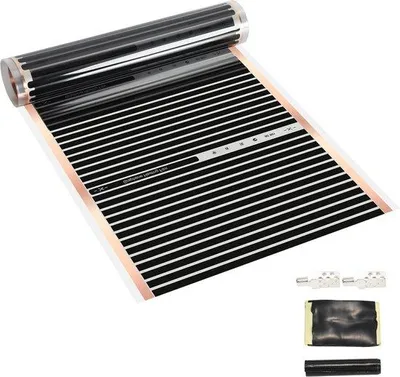Immagine prodotto di Pannello riscaldante a infrarossi per soggiorno, 200 cm x 50 cm, 220 Watt
