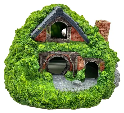 Produktbild von Aquariendekoration mit Reptilienhaus aus Harz