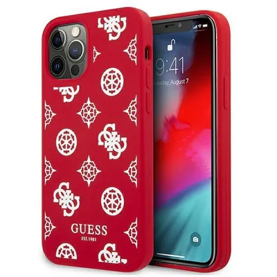Immagine prodotto di Guess Guhcp12Llspewre Custodia rigida per Iphone 12 Pro Max6,7 Czerwony/Rosso Collezione Peony