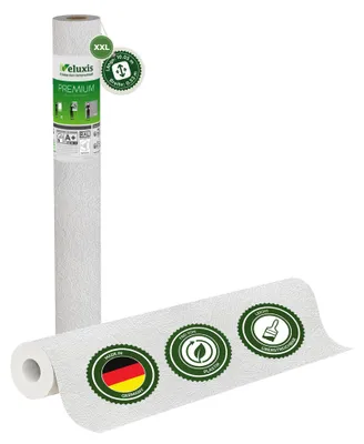 Produktbild von Vliestapete Vliestapete weiß – Renoviervlies Feine Körnerstruktur, 25,00 m x 1,06 m, rissüberbrückend, blickdicht, überstreichbar,  Germany – Veluxis