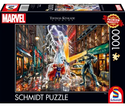 Produktbild von Thomas Kinkade Studios: Marvel - Thor (1000 Teile)
