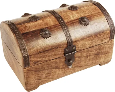 Produktbild von kleine Steuermannstruhe aus Holz