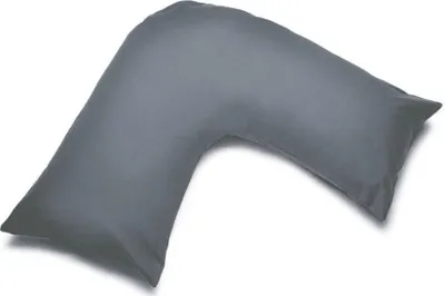 Produktbild von Belledorm - V - Orthopädischer Kopfkissenbezug, Perkal BM314 (Einheitsgröße) (Grau)