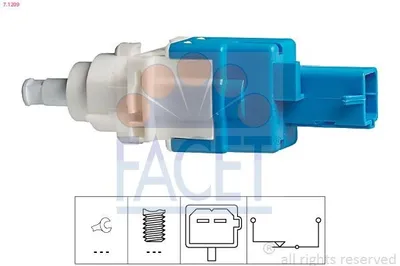 Produktbild von FACET Kupplungsschalter (GRA) 7.1209 für FIAT PUNTO (188) mechanisch