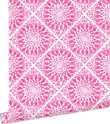 Produktbild von ESTAhome Tapete Fliesenmuster Rosa 53 cm x 10.05 m