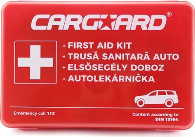 Zdjęcie produktu dla Apteczka pierwszej pomocy Apteczka pierwszej pomocy np. do samochodu - czerwona