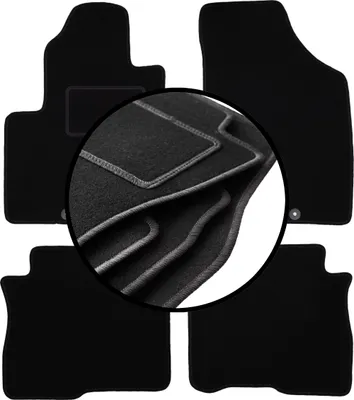 Immagine prodotto di tappetini auto in velluto per Hyundai SantaFe II (2006-2012)