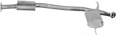 Produktbild von VEGAZ RS-186 Mittelschalldämpfer Schalldämpfer für RENAULT 19 II Cabriolet (D53, 853) 19 II (B/C53) 19 I (B/C53) 19 I Cabriolet (D53) 19 II Chamade