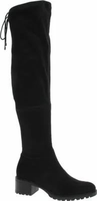 Produktbild von Tamaris Damen Stiefel Overknee Stretch und Reißverschluss 1-25546-43, Größe:37 EU, Farbe:Schwarz