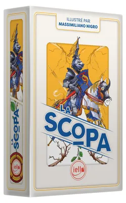 Produktbild von IELLO – Traditionelle Karten: Scopa | Italienisches klassisches Spiel | Premium-