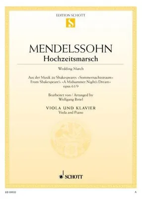 Image de Hochzeitsmarsch.Viola und Klavier.